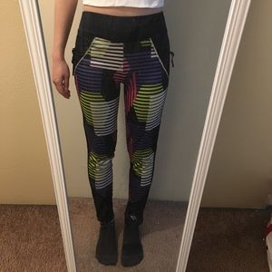 Colorful Pattern Yoga Pants (New)